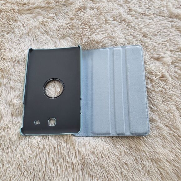 NWOT TechCode Samsung Tab E case 360 Degrees Rotating Leath - Picture 7 of 10